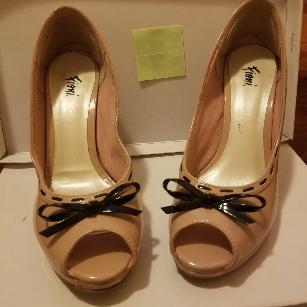 Fioni Pink Adorable heel shoes